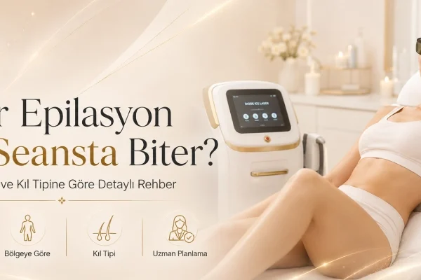 Lazer Epilasyon Kaç Seansta Biter? Bölgelere ve Kıl Tipine Göre Detaylı Rehber
