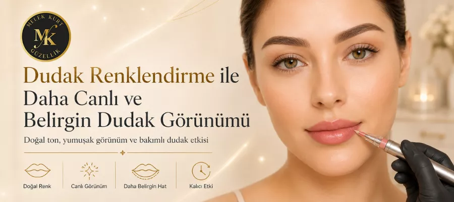 Dudak Renklendirme ile Daha Canlı ve Belirgin Dudak Görünümü Dudak Renklendirme ile Daha Canlı ve Belirgin Dudak Görünümü